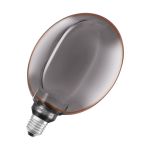 Osram Vintage 1906 LED E27 Globe Filament Smoke 183mm 4W 110lm - 818 Zeer Warm Wit | Dimbaar - Vervangt 12W