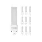 Voordeelpak 10x Noxion Lucent LED PL-S EM 3.5W 840 | Koel Wit - 2-Pin - Vervangt 5W