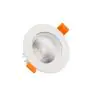LED Spot Rond Kantelbaar 9W 720lm - 840 Koel Wit | 108mm - Zaagmaat 90mm - UGR<19