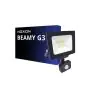 Noxion LED Breedstraler Beamy G3.1 Zwart 30W 3300lm 110D - 830 Warm Wit | IP65 - Bewegings- en Lichtsensor - Symmetrisch 