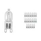 Voordeelpak 20x Osram Halopin Eco 66720 20W G9 Helder ES 2000h